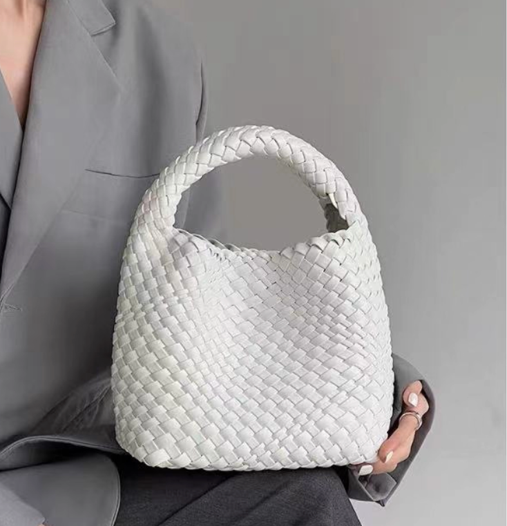 ソフトレザースモールトートハンドバッグ