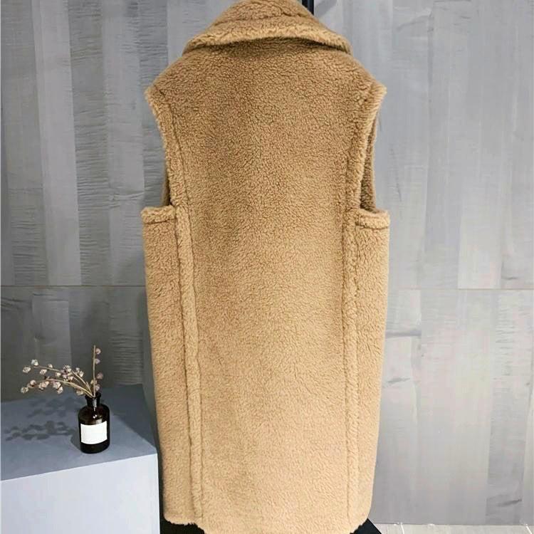 アルパカウールボアベスト