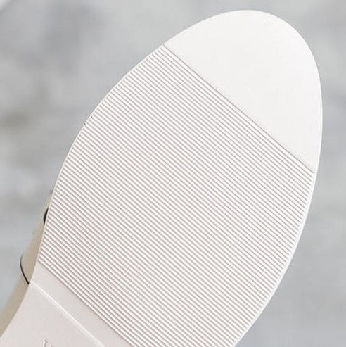 リボン&ミッドヒールローファー