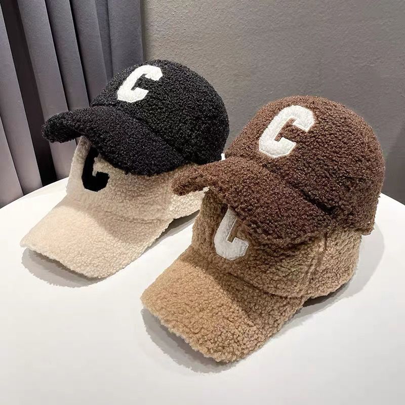 Cロゴボアキャップ帽