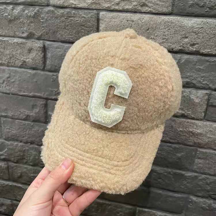 Cロゴボアキャップ帽