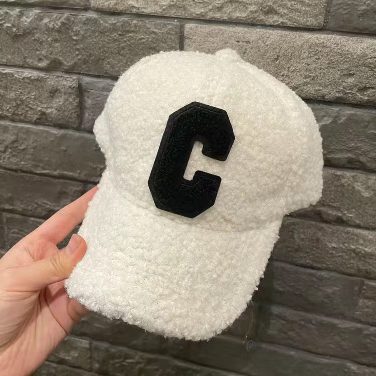 Cロゴボアキャップ帽